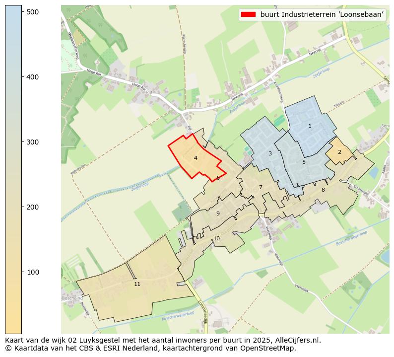 Afbeelding van de buurt Industrieterrein ’Loonsebaan’ op de kaart.