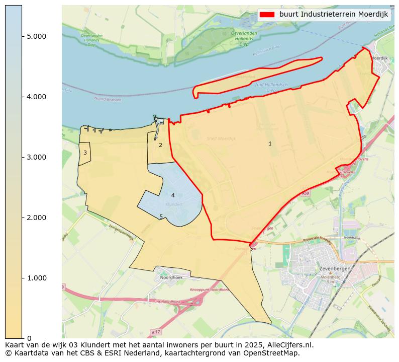 Afbeelding van de buurt Industrieterrein Moerdijk op de kaart.