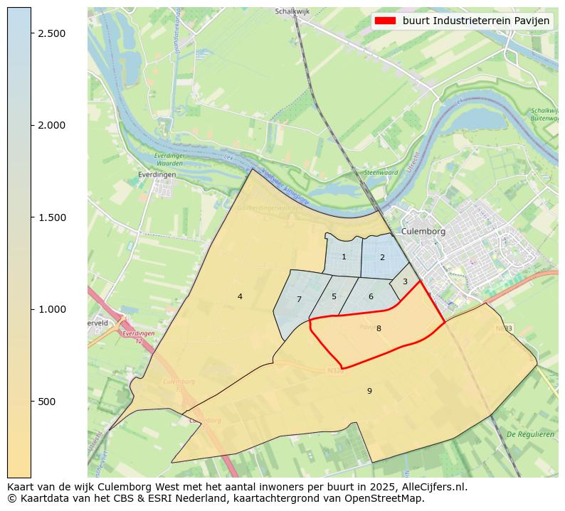 Afbeelding van de buurt Industrieterrein Pavijen op de kaart.