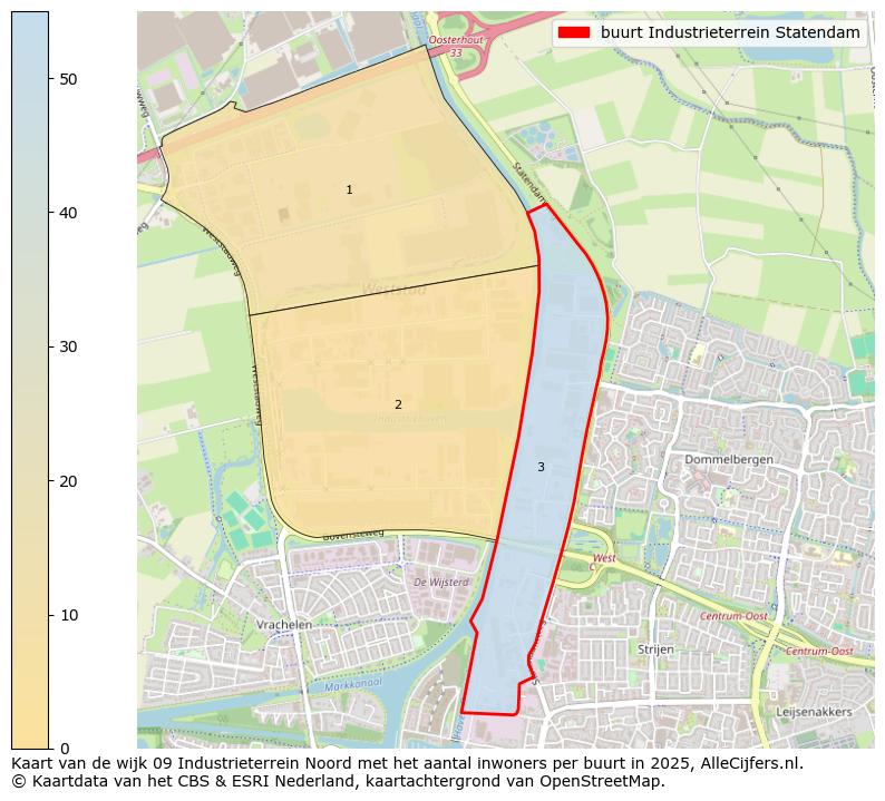 Afbeelding van de buurt Industrieterrein Statendam op de kaart.