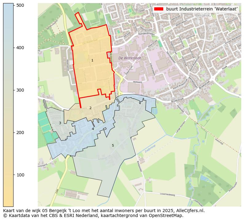 Afbeelding van de buurt Industrieterrein ’Waterlaat’ op de kaart.