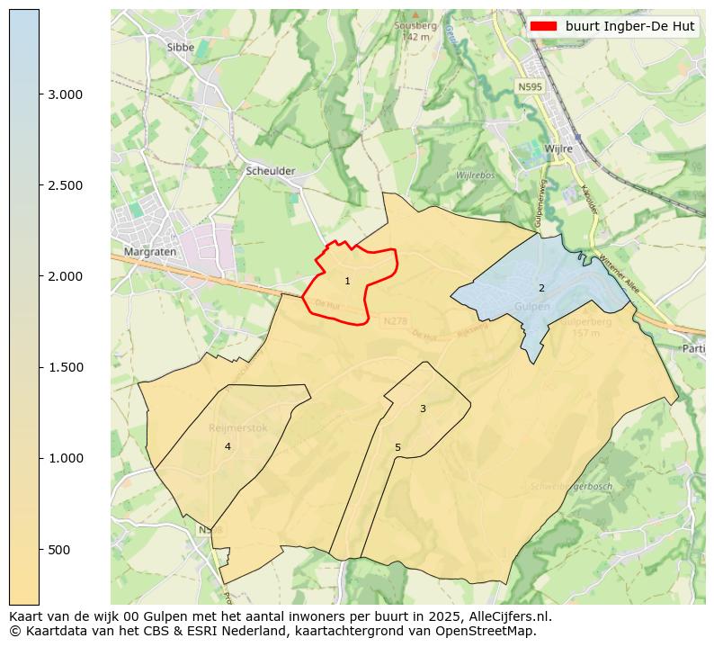Afbeelding van de buurt Ingber-De Hut op de kaart.