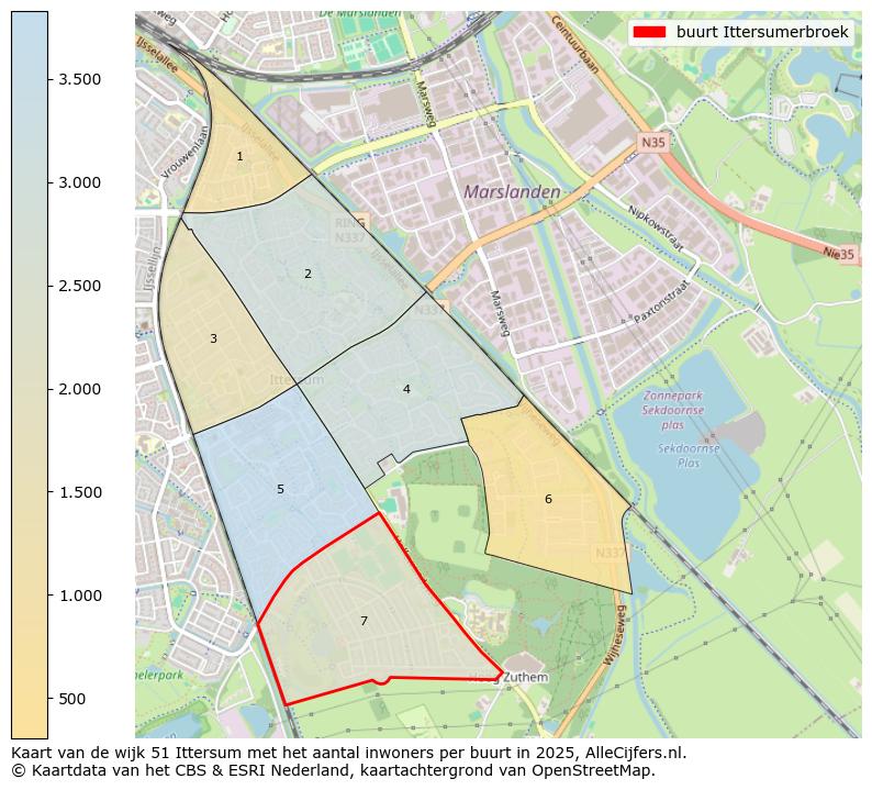 Afbeelding van de buurt Ittersumerbroek op de kaart.