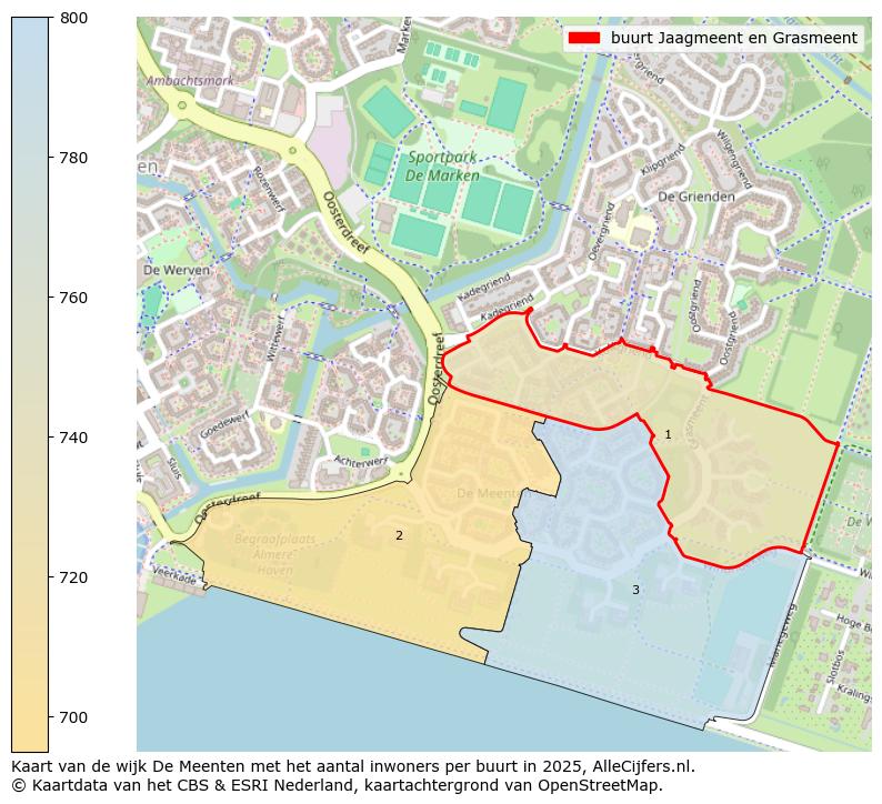 Afbeelding van de buurt Jaagmeent en Grasmeent op de kaart.