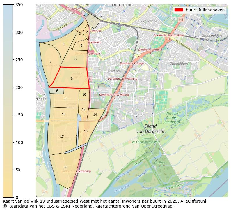 Afbeelding van de buurt Julianahaven op de kaart.