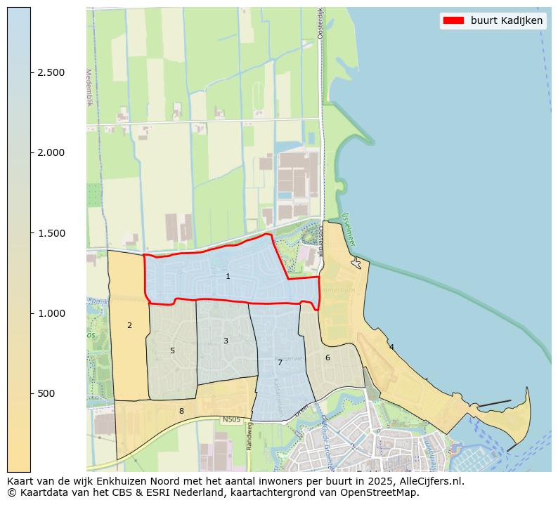 Afbeelding van de buurt Kadijken op de kaart.