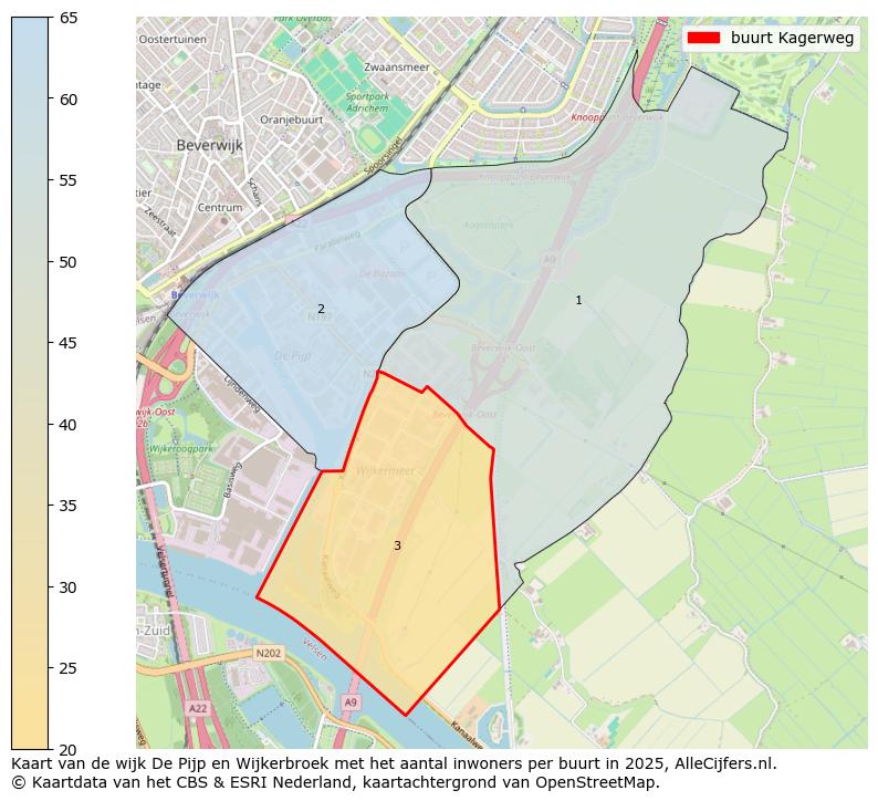 Afbeelding van de buurt Kagerweg op de kaart.