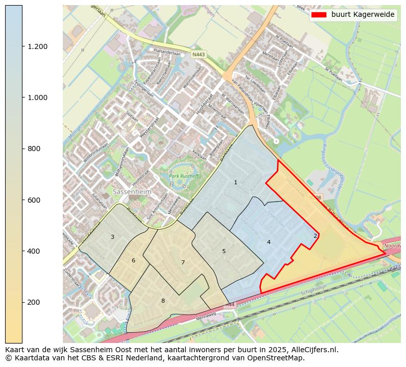 Afbeelding van de buurt Kagerweide op de kaart.