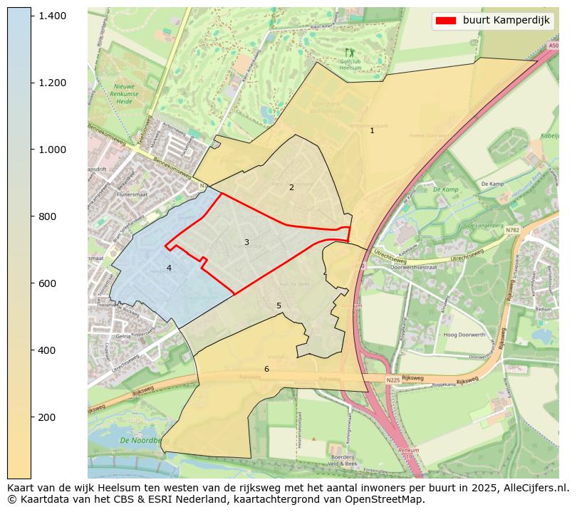 Afbeelding van de buurt Kamperdijk op de kaart.