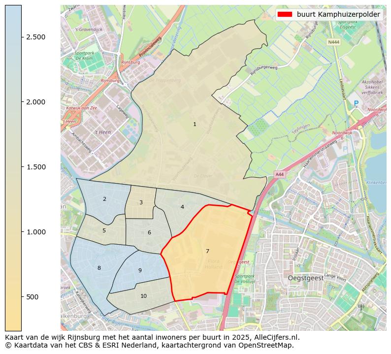 Afbeelding van de buurt Kamphuizerpolder op de kaart.