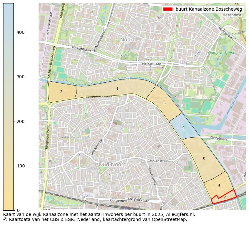Afbeelding van de buurt Kanaalzone Bosscheweg op de kaart.