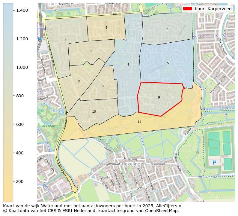Afbeelding van de buurt Karperveen op de kaart.