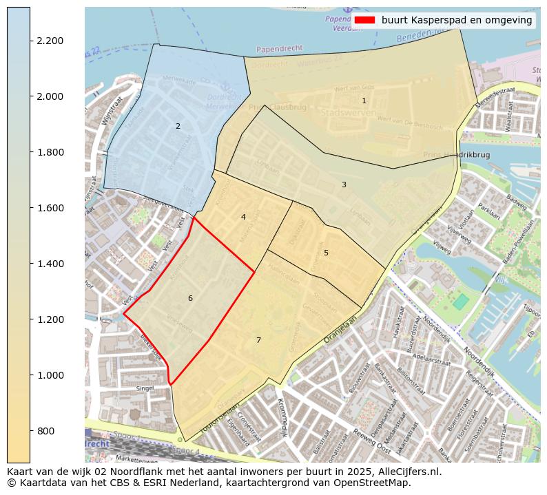 Afbeelding van de buurt Kasperspad en omgeving op de kaart.