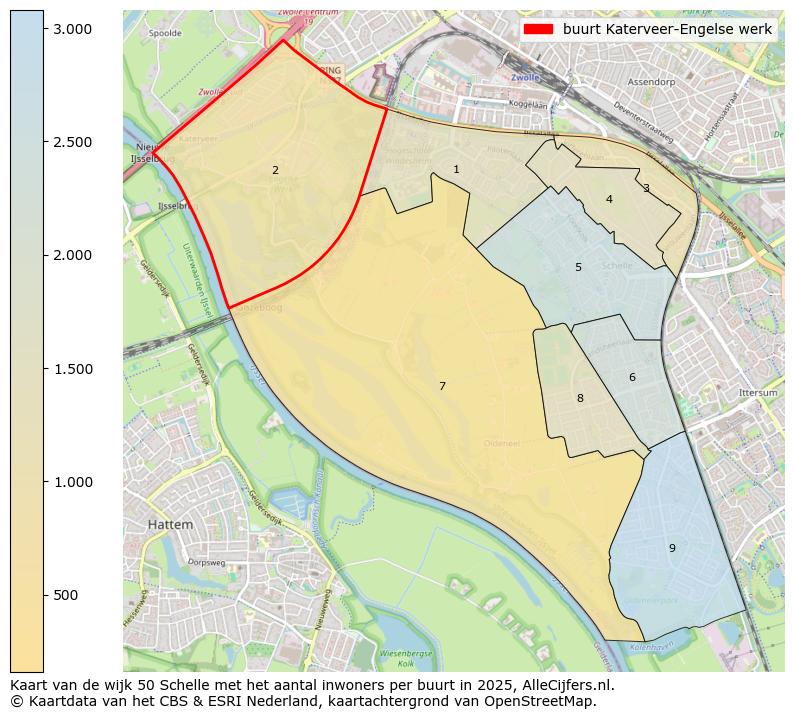 Afbeelding van de buurt Katerveer-Engelse werk op de kaart.