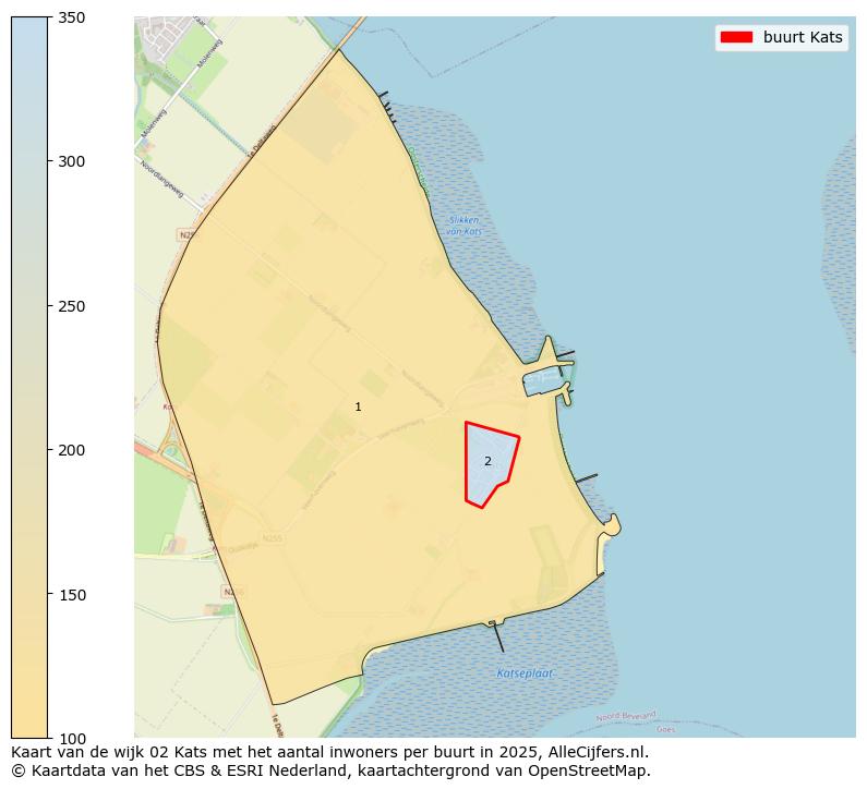 Afbeelding van de buurt Kats op de kaart.