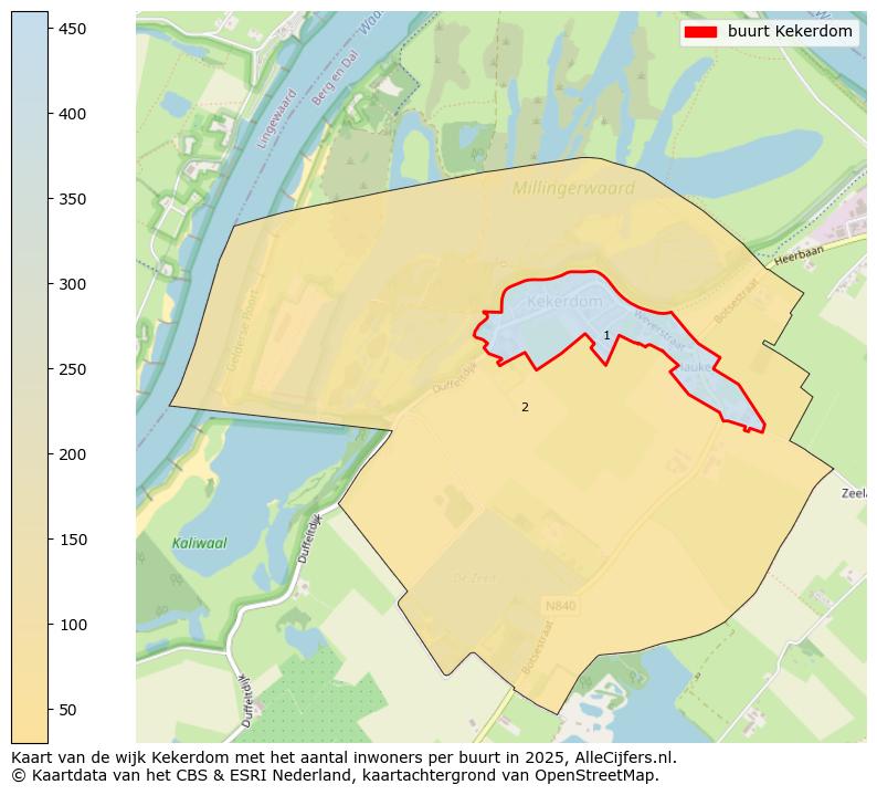 Afbeelding van de buurt Kekerdom op de kaart.