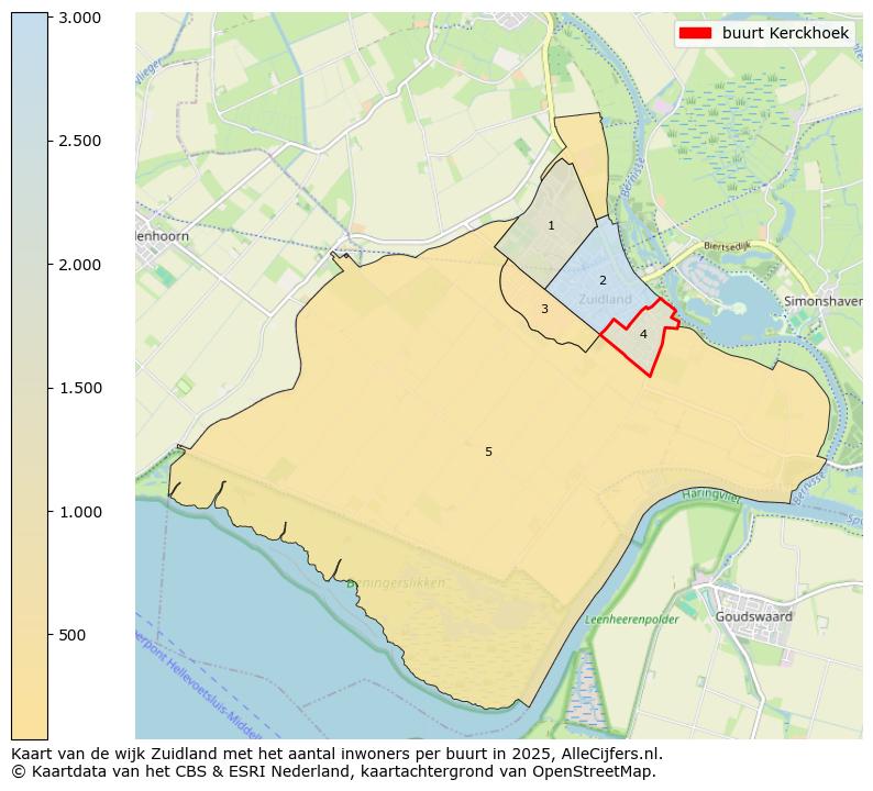 Afbeelding van de buurt Kerckhoek op de kaart.