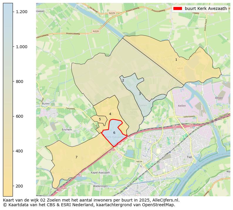 Afbeelding van de buurt Kerk Avezaath op de kaart.