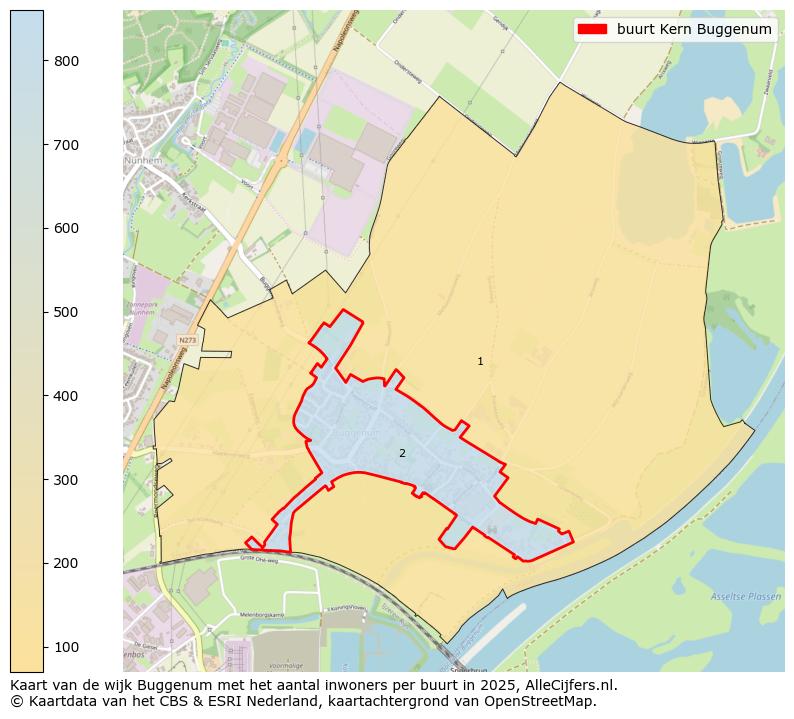Afbeelding van de buurt Kern Buggenum op de kaart.