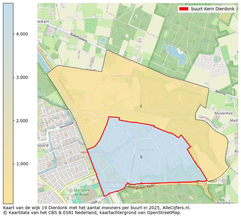 Afbeelding van de buurt Kern Dierdonk op de kaart.