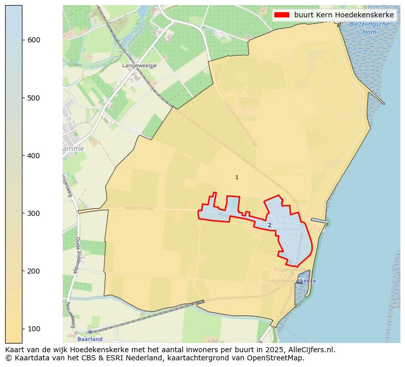 Afbeelding van de buurt Kern Hoedekenskerke op de kaart.