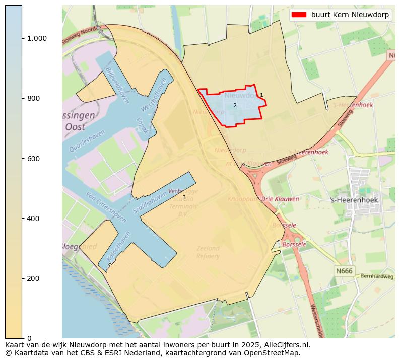 Afbeelding van de buurt Kern Nieuwdorp op de kaart.