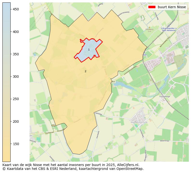Afbeelding van de buurt Kern Nisse op de kaart.