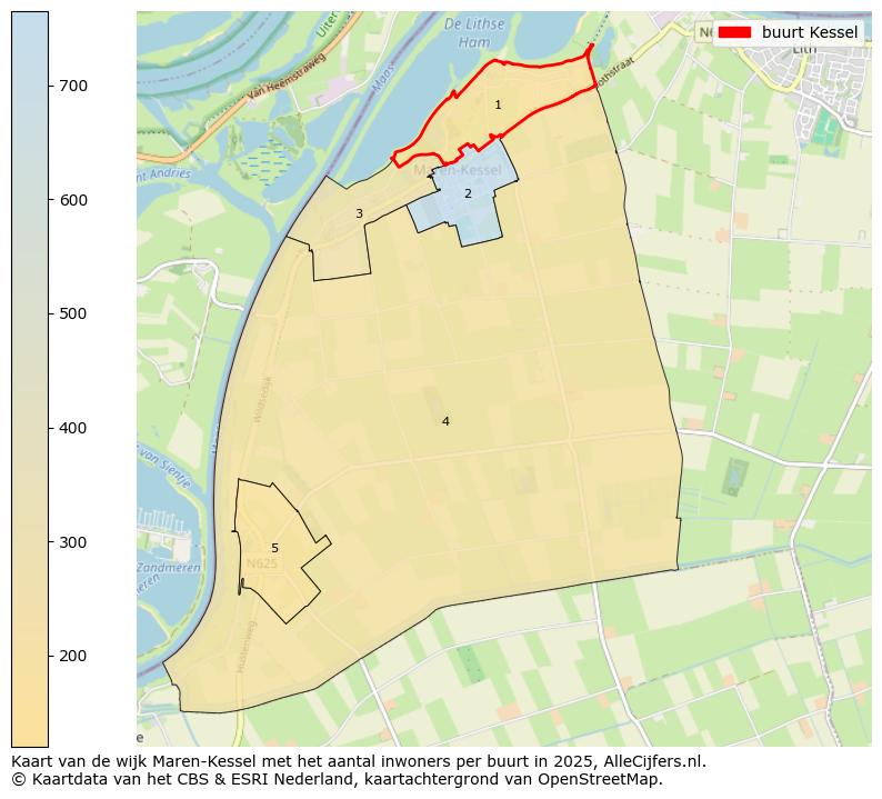 Afbeelding van de buurt Kessel op de kaart.