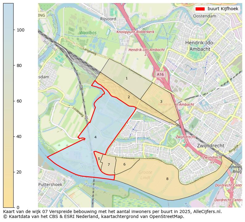 Afbeelding van de buurt Kijfhoek op de kaart.