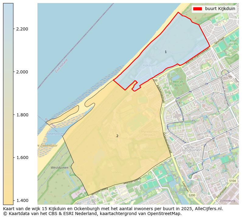 Afbeelding van de buurt Kijkduin op de kaart.