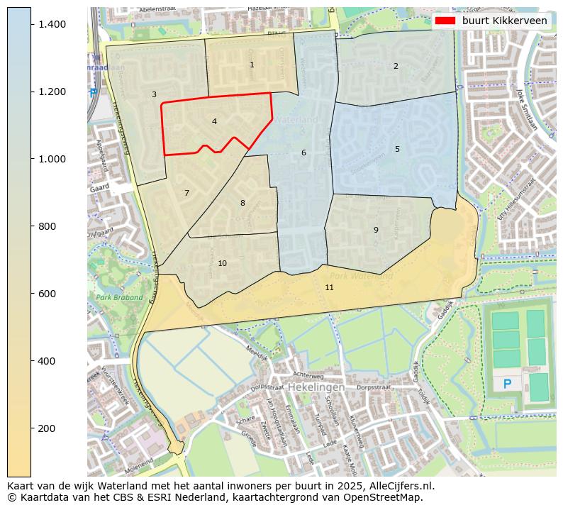 Afbeelding van de buurt Kikkerveen op de kaart.