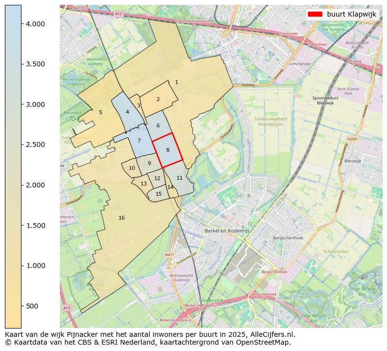 Afbeelding van de buurt Klapwijk op de kaart.