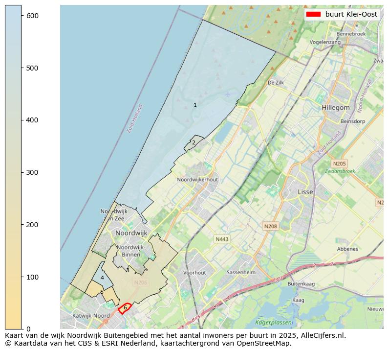 Afbeelding van de buurt Klei-Oost op de kaart.