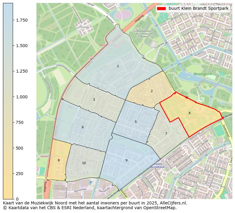 Afbeelding van de buurt Klein Brandt Sportpark op de kaart.