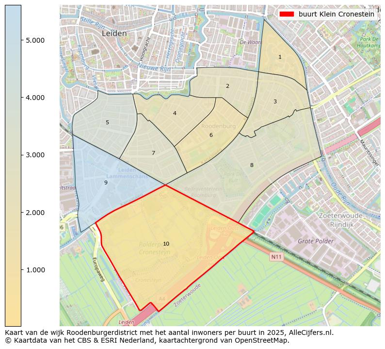 Afbeelding van de buurt Klein Cronestein op de kaart.