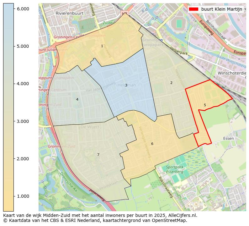 Afbeelding van de buurt Klein Martijn op de kaart.