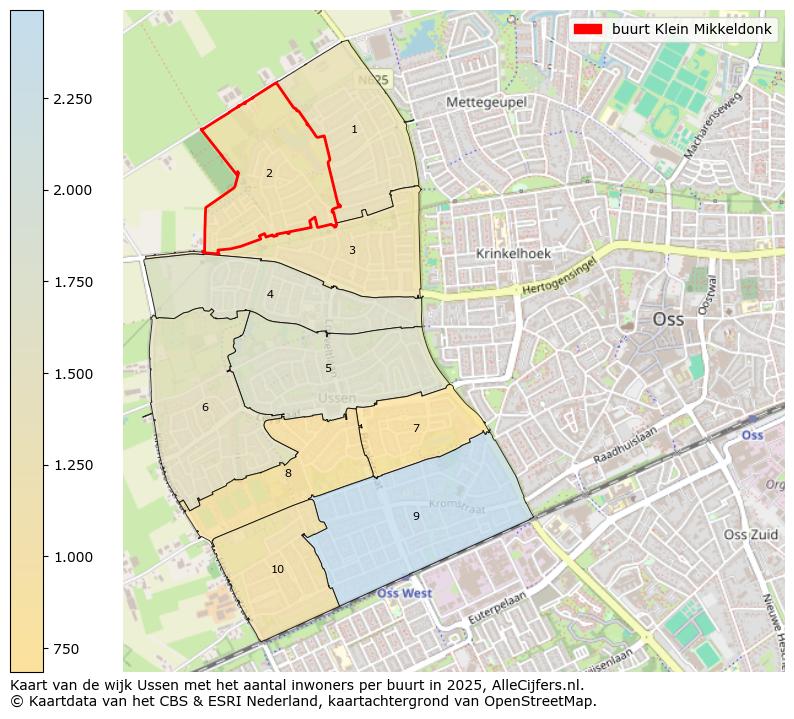 Afbeelding van de buurt Klein Mikkeldonk op de kaart.