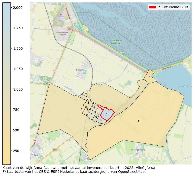 Afbeelding van de buurt Kleine Sluis op de kaart.