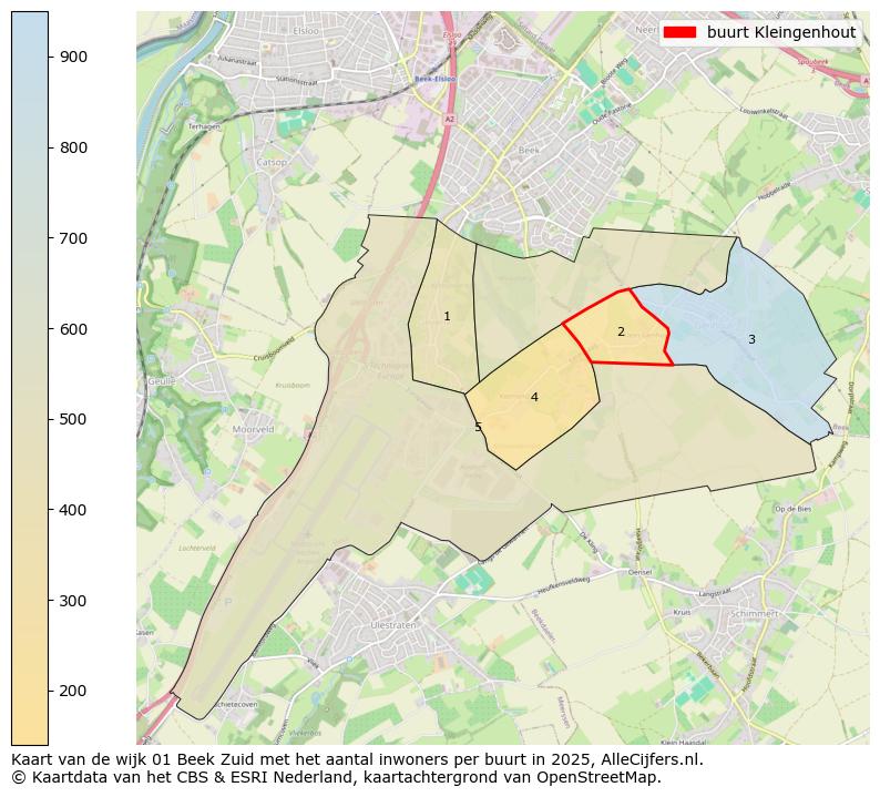 Afbeelding van de buurt Kleingenhout op de kaart.