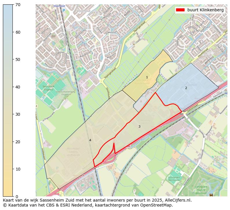 Afbeelding van de buurt Klinkenberg op de kaart.