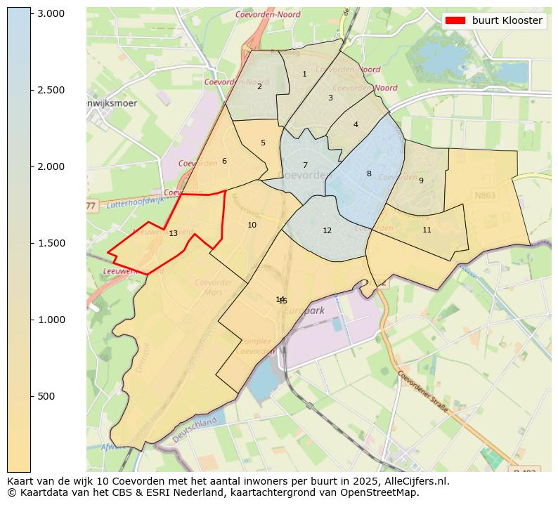 Afbeelding van de buurt Klooster op de kaart.