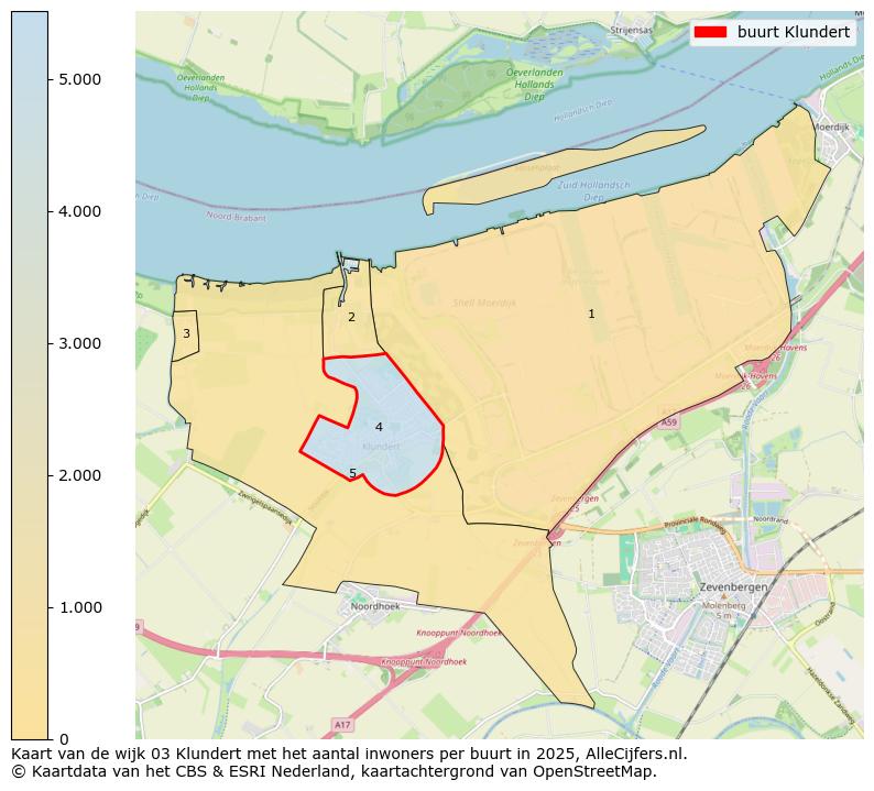 Afbeelding van de buurt Klundert op de kaart.