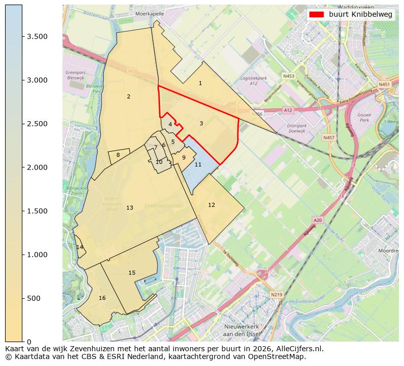 Afbeelding van de buurt Knibbelweg op de kaart.
