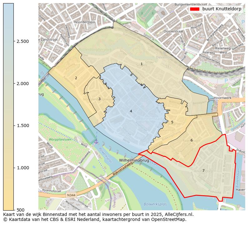 Afbeelding van de buurt Knutteldorp op de kaart.