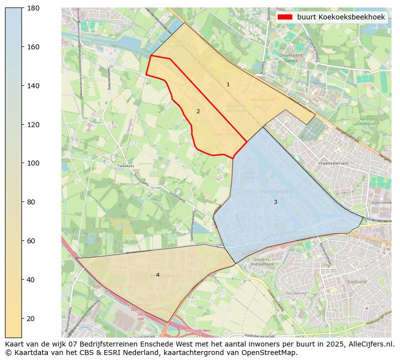 Afbeelding van de buurt Koekoeksbeekhoek op de kaart.