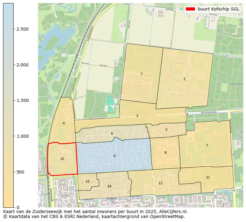 Afbeelding van de buurt Kofschip SGL op de kaart.