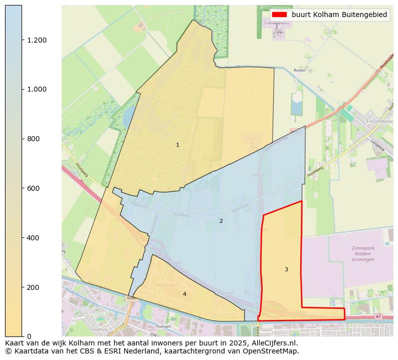 Afbeelding van de buurt Kolham Buitengebied op de kaart.