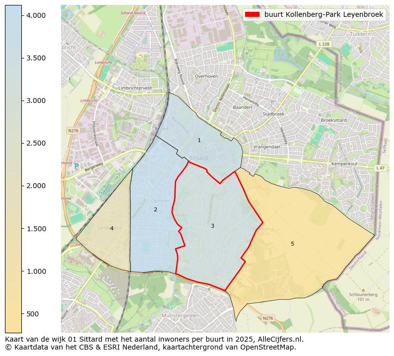 Afbeelding van de buurt Kollenberg-Park Leyenbroek op de kaart.