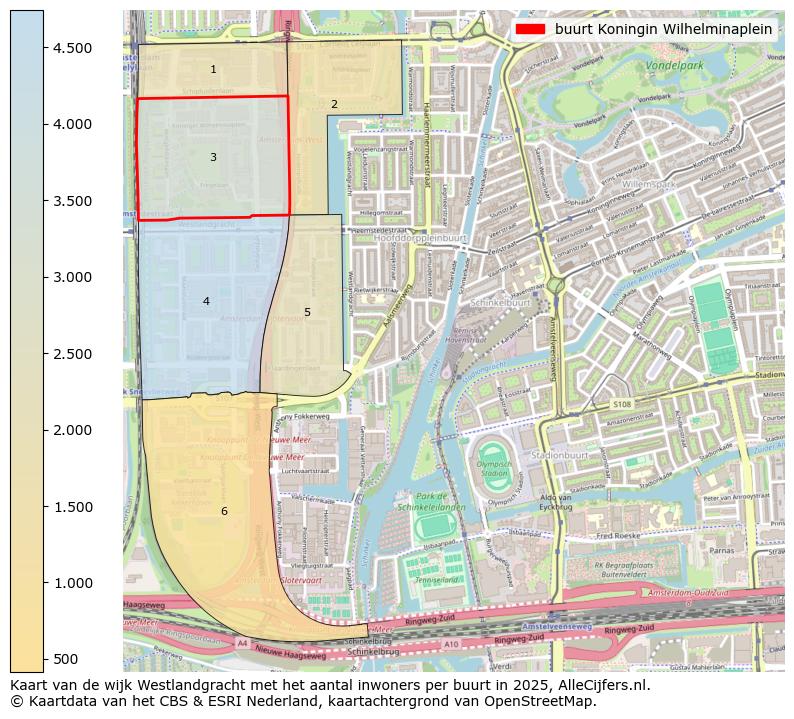 Afbeelding van de buurt Koningin Wilhelminaplein op de kaart.