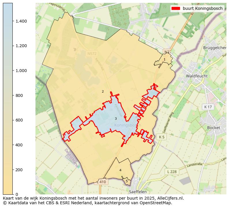 Afbeelding van de buurt Koningsbosch op de kaart.